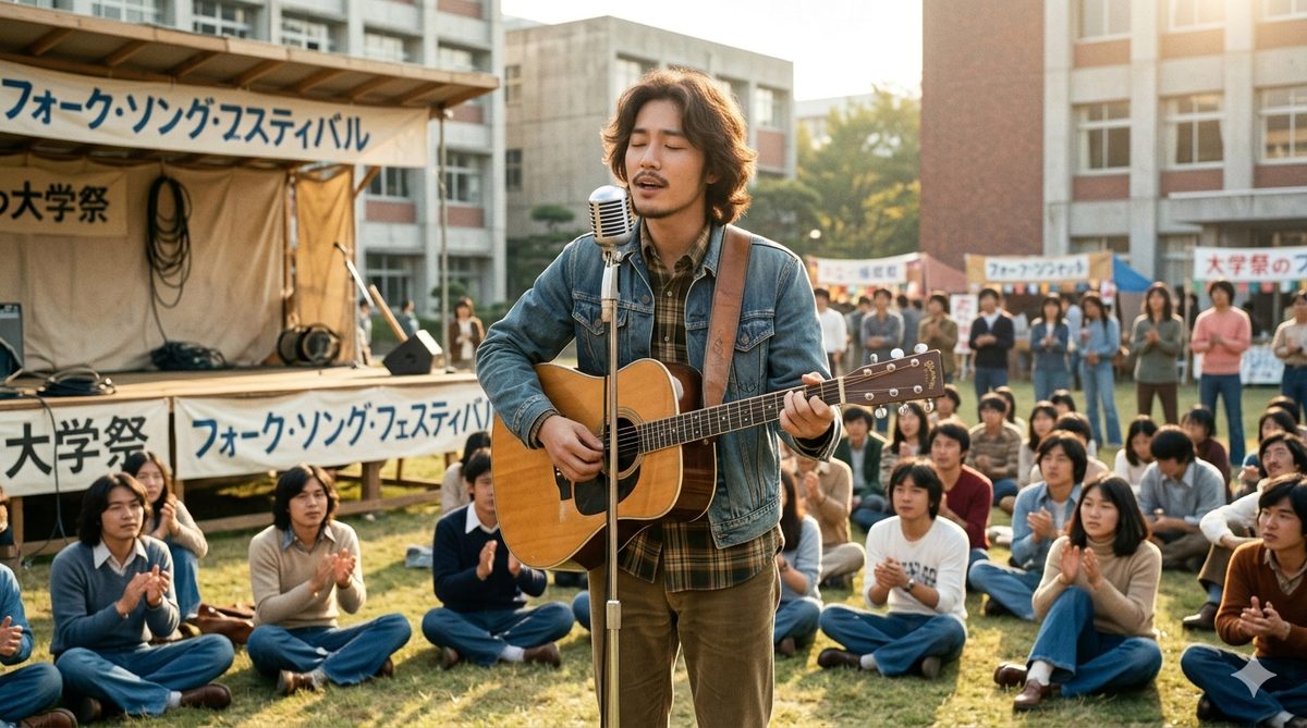 1970年代 日本のフォークシンガー