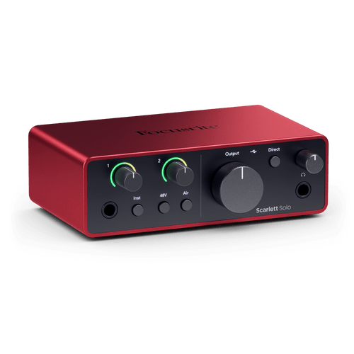 Focusrite Scarlett Solo 第4世代